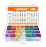 FUSE ASSORTMENT 300 PIECE MICRO-MINI-STD