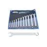 SPANNER SET AF 11 PIECE RING/OPEN END