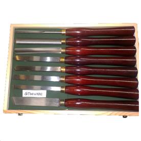 WOOD TURNING 8 PIECE TOOL SET HHS TIPS