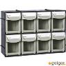 STORAGE BINS 8 DRAWER SET 300X67X200H