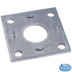 TRAILER BRAKE MOUNT PLATE 40MM ROUND