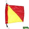 SIGN WARNING FLAG MATERIAL WITH RUBBER