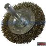 WHEEL BRUSH WITH SHAFT