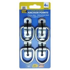 ANCHOR POINTS LASHING CAPACITY 200KG 4PK