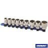 BOLT EXTRACTOR KIT 9 PCE 8-19MM X 3/8DR