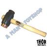 HAMMER 50MM COPPER/LEATHER 5-1/2LB THOR