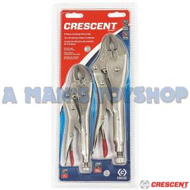 LOCK PLIER SET 2 PIECE 10" &  7" LONG