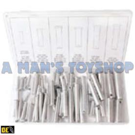 CLEVIS PIN ASSORTMENT KIT 60 PIECE SAE
