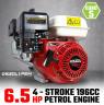 PETROL ENGINE 6.5HP PULL START 196CC