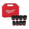 IMPACT SOCKETS 8 PC 3/4 DRIVE 6 POINT AF