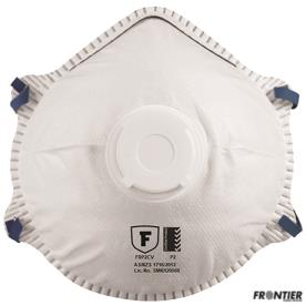 RESPIRATOR P2 FACE MASK WITH VALVE 10 PC