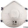 RESPIRATOR P2 FACE MASK WITH VALVE 10 PC