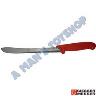 KNIFE BUTCHER 210MM BLADE RED HANDLE