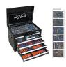 TOOLKIT 254 PIECE AF/MET 6 DRAWER BLACK