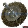 WHEEL BRUSH WITH SHAFT