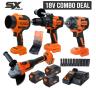 CORDLESS 18V MULTI-TRADE COMBO KIT