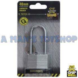 PADLOCK 30MM LONG SHANK LAMINATED
