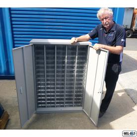 PARTS CABINET 75  DRAWER 1300MM HIGH