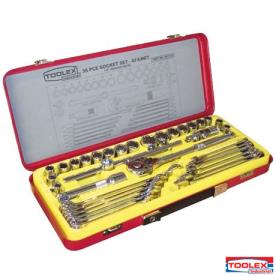 NLA* SOCKET & SPANNER SET METRIC/AF 35PC