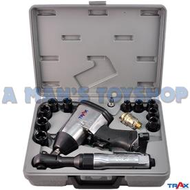 AIR IMPACT & RATCHET KIT 1/2DR & SOCKETS