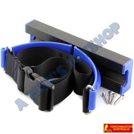 CURVED GAS BOTTLE BRACKET 200MM TRACK