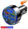 CIG LIGHTER FAST CHARGE 4 X USB PORT