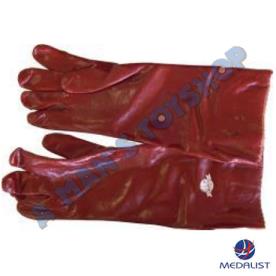 GLOVE CHEMICAL RED 450MM LONG