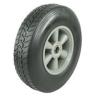 RUBBER TROLLEY WHEEL 250MM, 16MM BORE
