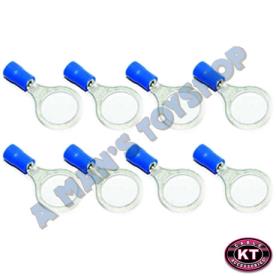 TERMINAL PACK RING 5MM BLUE 8PC