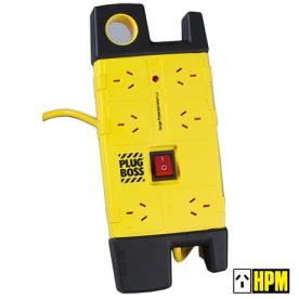 POWER BOARD 6 OUTLET W/SURGE 3METRE 240V