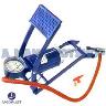 FOOT PUMP WITH GAUGE ANTI SLIP TREAD
