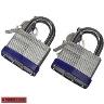 LAMINATED PADLOCK SET 50MM HD 2 PIECE