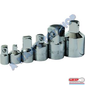 REDUCER & ADAPTOR SET 6 PCE 1/4-3/4 DR