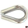 WIRE ROPE THIMBLE 8MM STAINLESS 2 PCE