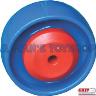 WHEEL NYLON 125 X 38MM 10MM 300KG CAP
