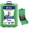 DRILL SET 21 PIECE 1/16-3/8 X 1/64