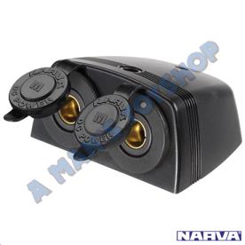 TWIN MERIT SOCKET SET SURFACE MOUNT