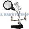 HELPING HAND STAND LED LIGHT & MAGNIFIER