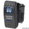 ROCKER SWITCH BLUE BACKUP LTS 12V ON/OFF