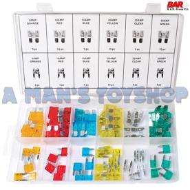 MINI FUSE ASSORTMENT 80 PIECE 5-30AMP