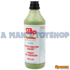 TYRE PUNTURE SEALANT 1 LITRE  GREEN