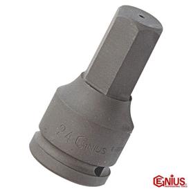 HEX SOCKET 1" DRIVE X 19MM HEX IMPACT
