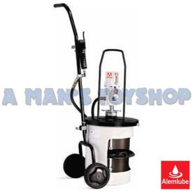 AIR GREASE GUN DRUM KIT 20KGWITH TROLLEY