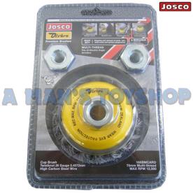 WIRE CUP BRUSH 75MM X 10 X 1.25MM