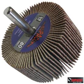 FLAP WHEEL 50MM DIAM 80 GRIT  6 MM ARBOR