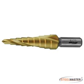 STEP DRILL 6-38MM 12 STEP SPIRAL 5.5MM