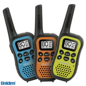 NLA* UHF CB HANDHELD RADIO 3 PIECE 80 CH