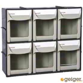 STORAGE BINS 6 DRAWER SET 300X86X250H