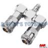 NITTO STYLE SWIVEL CONNECTOR 2 OUTLETS