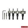 HIGH SPEED STEEL HOLESAW SET 4 PIECES